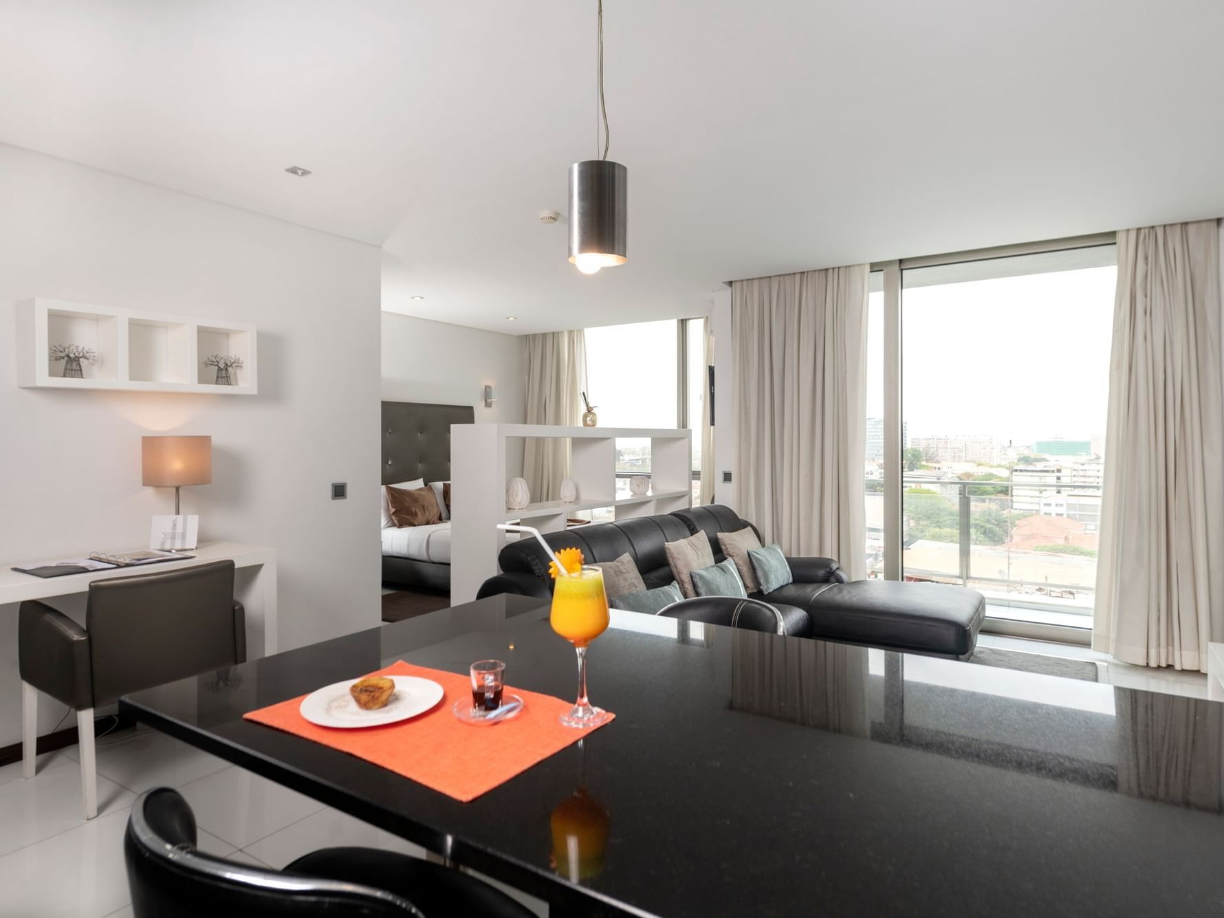 Studio Suite with equipped kitchen at RK Suite Hotel Luanda